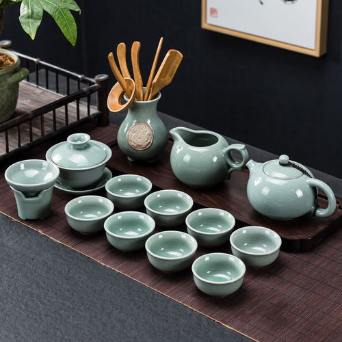 雅韻流長(zhǎng) 正品哥窯茶具套裝的審美與實(shí)用之美